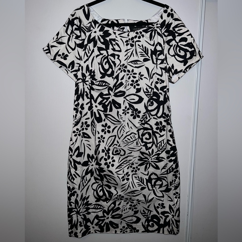 Lane Bryant Black & White Dress
